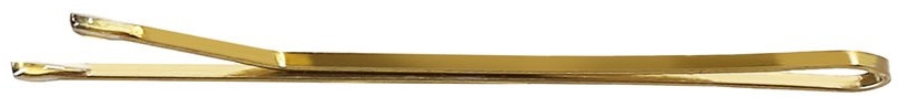 Wsuwki, proste, 6 cm, złote - Lussoni Hair Grips Golden — Zdjęcie N1