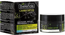 Kup Nawilżająco-matujący krem węglowy do twarzy - Bielenda Carbo Detox