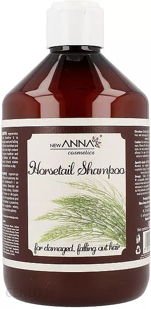 Szampon do włosów ze skrzypem polnym - New Anna Cosmetics Horsetail Shampoo — Zdjęcie N1