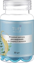 Kapsułki witaminowe odżywiające i wygładzające włosy - Tufi Profi Premium — Zdjęcie N1
