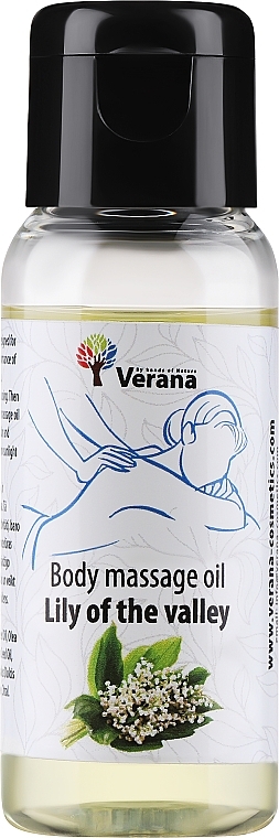 Olejek do masażu ciała Lily Of The Valley Flower - Verana Body Massage Oil — Zdjęcie N1