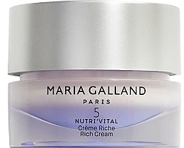 Kup Krem nasycający skórę twarzy witaminami i minerałami - Maria Galland Paris 5 Nutri Vital Rich Cream