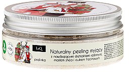 Kup Naturalny peeling myjący z nawilżającymi ekstraktami roślinnymi, masłem shea i cukrem trzcinowym - LaQ Body Peeling