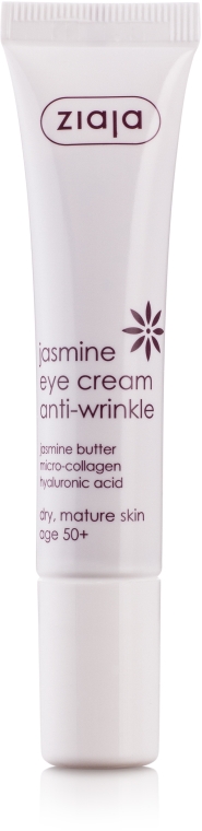 Przeciwzmarszczkowy krem do oczu Jaśmin - Ziaja Jasmine Eye Cream Anti-Wrinkle — Zdjęcie N1