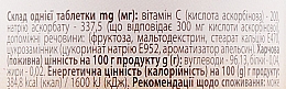 Kompleks witaminowo-mineralny Witamina C 500 mg, pomarańczowy - Euro plus — Zdjęcie N3