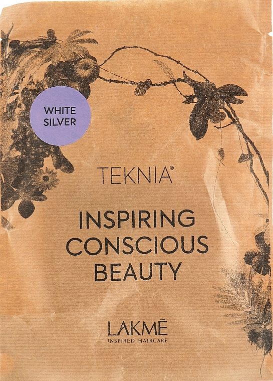 Zestaw do włosów - Lakme Teknia White Silver (sh/100ml + mask/50ml) — Zdjęcie N2