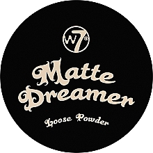 Puder sypki do twarzy - W7 Matte Dreamer Loose Powder  — Zdjęcie N1