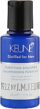 Oczyszczający szampon dla mężczyzn - Keune 1922 Purifying Shampoo Distilled For Men Travel Size — Zdjęcie N1