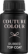 Kauczukowy top do lakieru hybrydowego - Couture Colour Rubber Top Coat — Zdjęcie N2