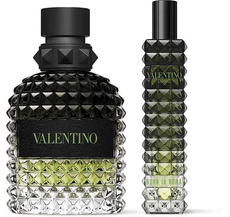 Valentino Born In Roma Green Stravaganza - Zestaw (edt/50ml + edt/15ml) — Zdjęcie N2