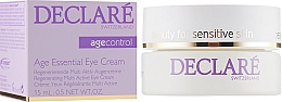 Przeciwzmarszczkowy krem pod oczy z ekstraktem z piwonii - Declare Age Control Age Essential Eye Cream  — Zdjęcie N1