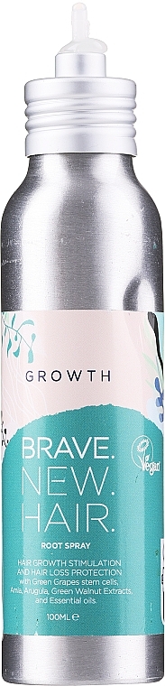 PRZECENA! Serum w sprayu do włosów wolno rosnących i skłonnych do wypadania - Brave New Hair Growth Spray * — Zdjęcie N3