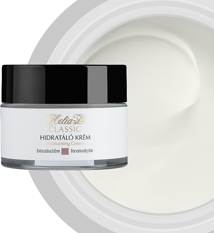 Nawilżający krem do twarzy do bardzo suchej skóry - Helia-D Classic Moisturising Cream For Extra Dru Skin — Zdjęcie N3