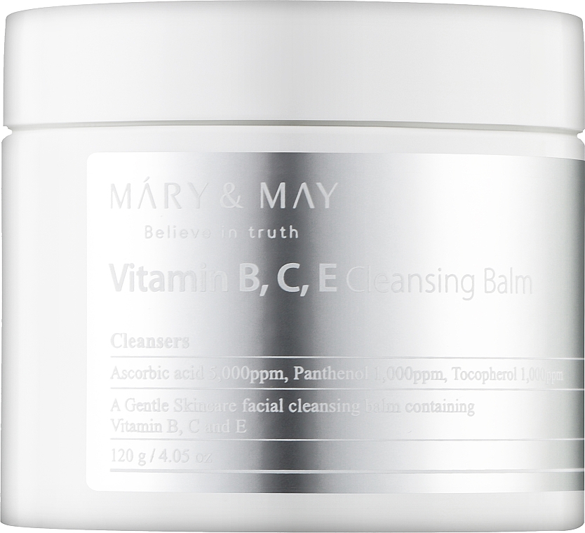 Balsam do demakijażu z witaminami B, C, E - Mary & May Vitamine B.C.E Cleansing Balm — Zdjęcie N1