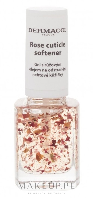 Żel do usuwania skórek - Dermacol Rose Cuticle Softener  — Zdjęcie 12 ml