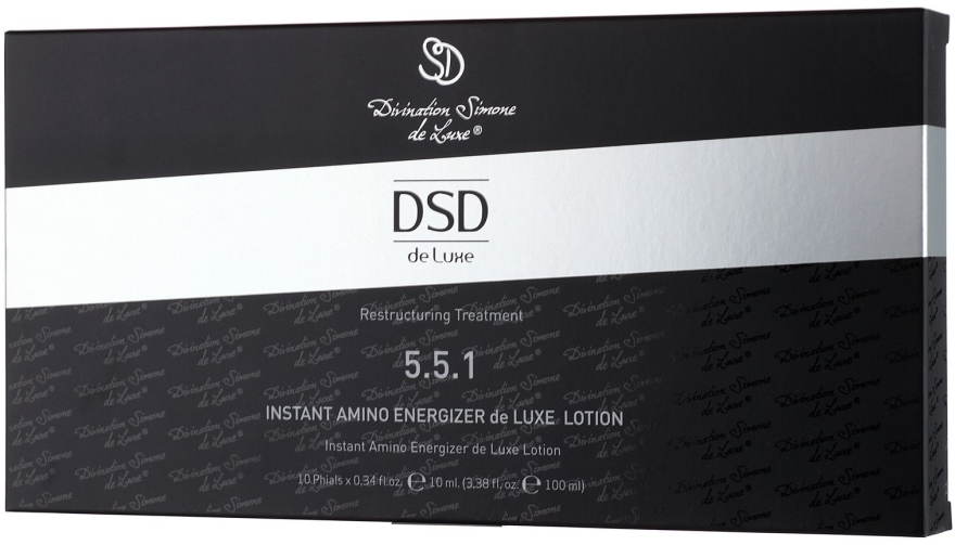 Luksusowa kuracja odbudowująca do skóry głowy 5.5.1 - Simone DSD de Luxe Instant Amino Energizer Lotion — Zdjęcie N3