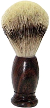 Pędzel do golenia, palisander - Golddachs Shaving Brush Silver Tip Badger Rose Wood — Zdjęcie N1