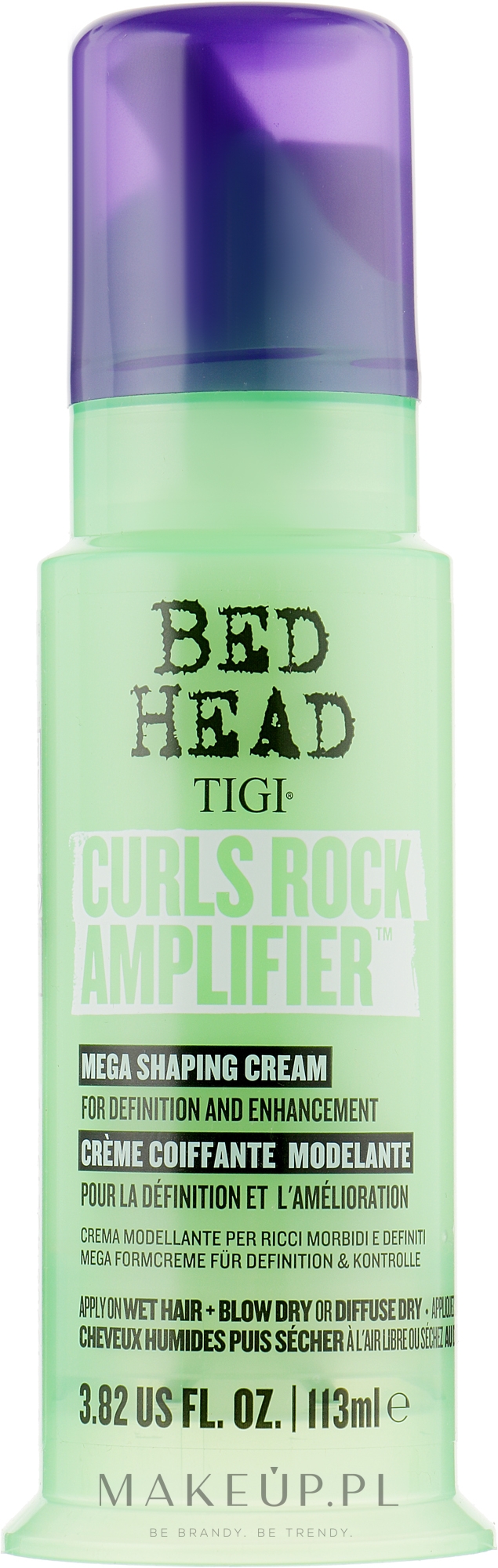 Krem do włosów kręconych - Tigi Bed Head Curls Rock Amplifier Curly Hair Cream — Zdjęcie 113 ml