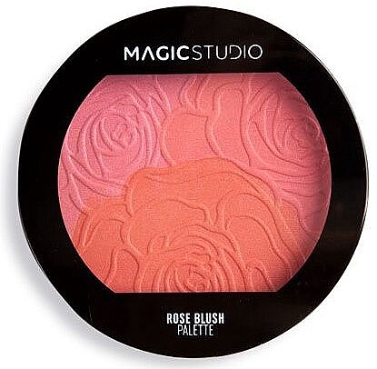 Róż do policzków - Magic Studio Rose Blush Palette — Zdjęcie N1