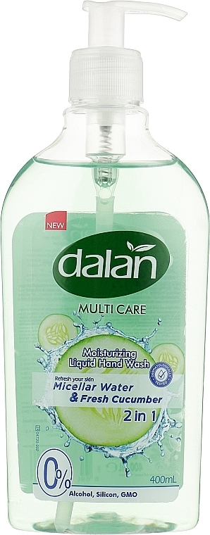 Mydło w płynie Woda micelarna i świeży ogórek - Dalan Multi Care Micellar Water & Fresh Cucumnber — Zdjęcie N1