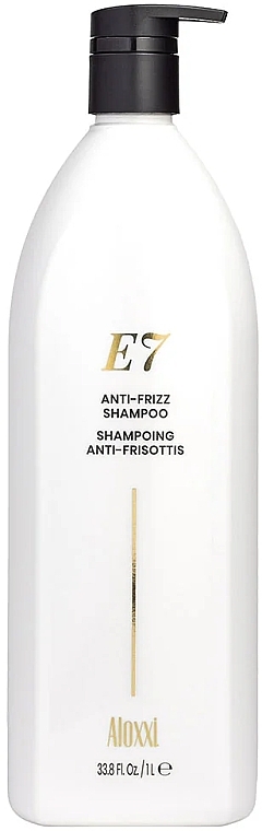 Szampon przeciw puszeniu się włosów - Aloxxi E7 Anti-Frizz Shampoo — Zdjęcie N2