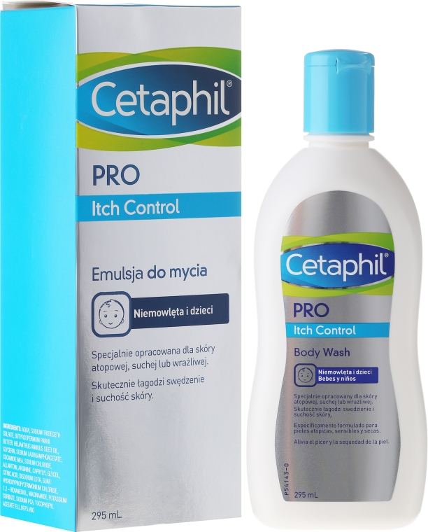 Emulsja do mycia dla niemowląt i dzieci - Cetaphil PRO Itch Control Body Wash — Zdjęcie N1