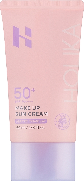 Krem przeciwsłoneczny - Holika Holika Make Up Sun Cream Matte Tone Up SPF50+ PA+++