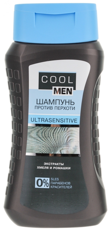 Szampon przeciwłupieżowy dla mężczyzn do skóry wrażliwej - Cool Men Ultrasensitive