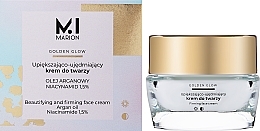 Kup Krem do twarzy - Mi Marion Golden Glow Beautifying And Firming Face Cream Argan Oil Niacinamide 1.5%