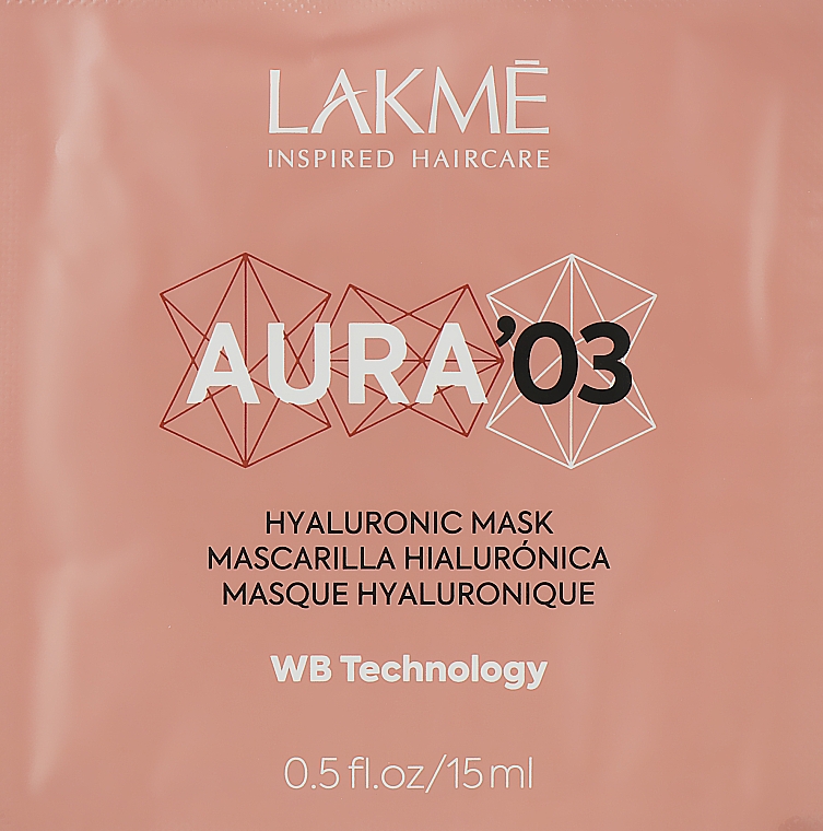 Zestaw - Lakme Teknia Aura (shm/15ml + treatment/15ml + mask/15ml) — Zdjęcie N4