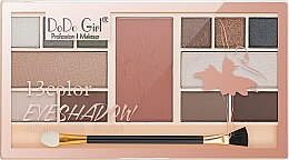 Kup Paletka do makijażu - DoDo Girl 13 Color Eyeshadows Highlighter + Blush Palette