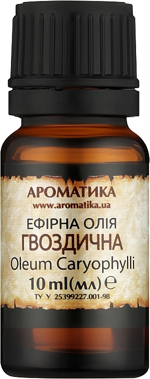 100% naturalny olejek goździkowy - Aromatika — Zdjęcie N1