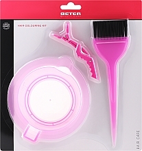 Kup Domowy zestaw do koloryzacji włosów - Beter Home Hair-Dyeing Kit (bowl/1pcs + brush/1pcs + clips/1pcs)
