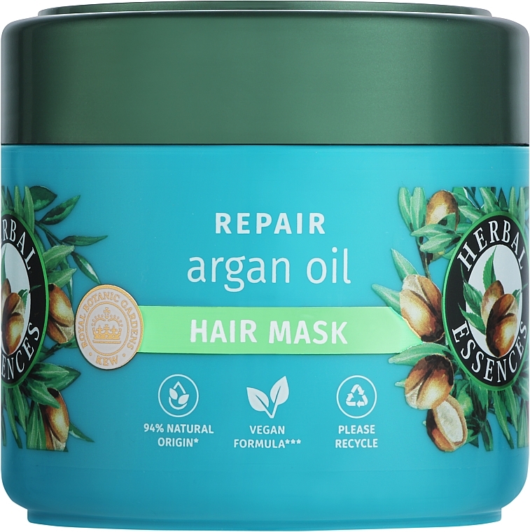 Naprawcza maska do włosów Olej arganowy - Herbal Essences Repair Argan Oil Hair Mask — Zdjęcie N2