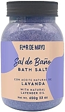 Sól do kąpieli z naturalną lawendą - Flor De Mayo Lavender Bath Salt — Zdjęcie N1