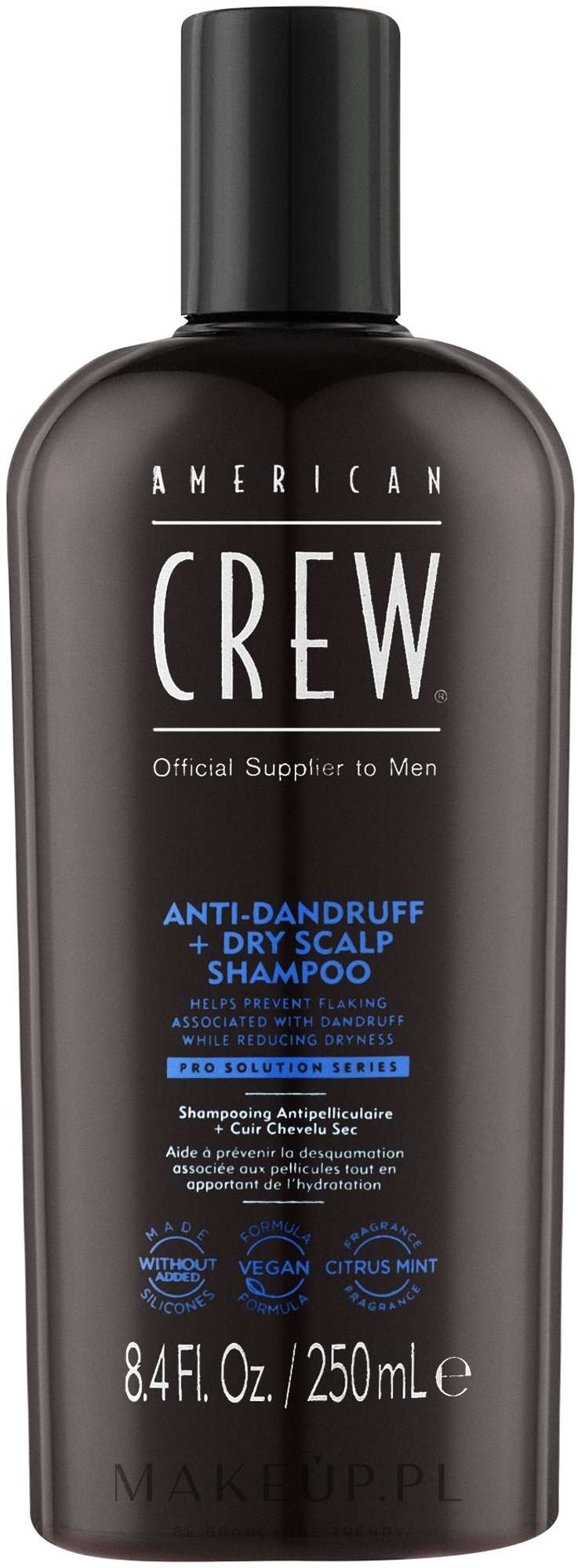 Szampon przeciwłupieżowy - American Crew Anti-Dandruff + Dry Scalp Shampoo — Zdjęcie 250 ml