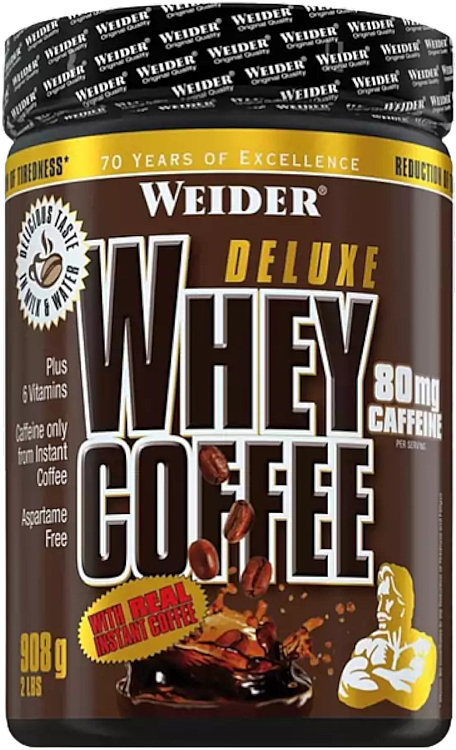Kawa rozpuszczalna w proszku - Weider Whey Coffee Deluxe — Zdjęcie N1