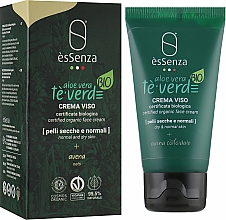 Kup Krem do cery suchej i normalnej Aloes i zielona herbata - EsSenza Aloe Vera E Te Verde Face Cream