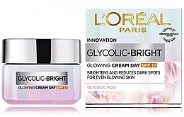 Kup Rozświetlający krem do twarzy na dzień - L'Oreal Paris Glycolic-Bright Glowing Cream Day SPF17