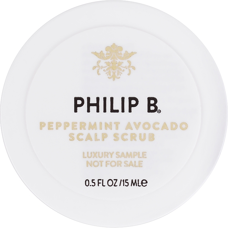 PREZENT! Peeling do skóry głowy z miętą i awokado - Philip B Peppermint Avocado Scalp Scrub — Zdjęcie N1