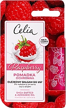 Olejkowy balsam do ust Malina - Celia Protective Lipstick Lip Balm With Raspberry Oil — Zdjęcie N2
