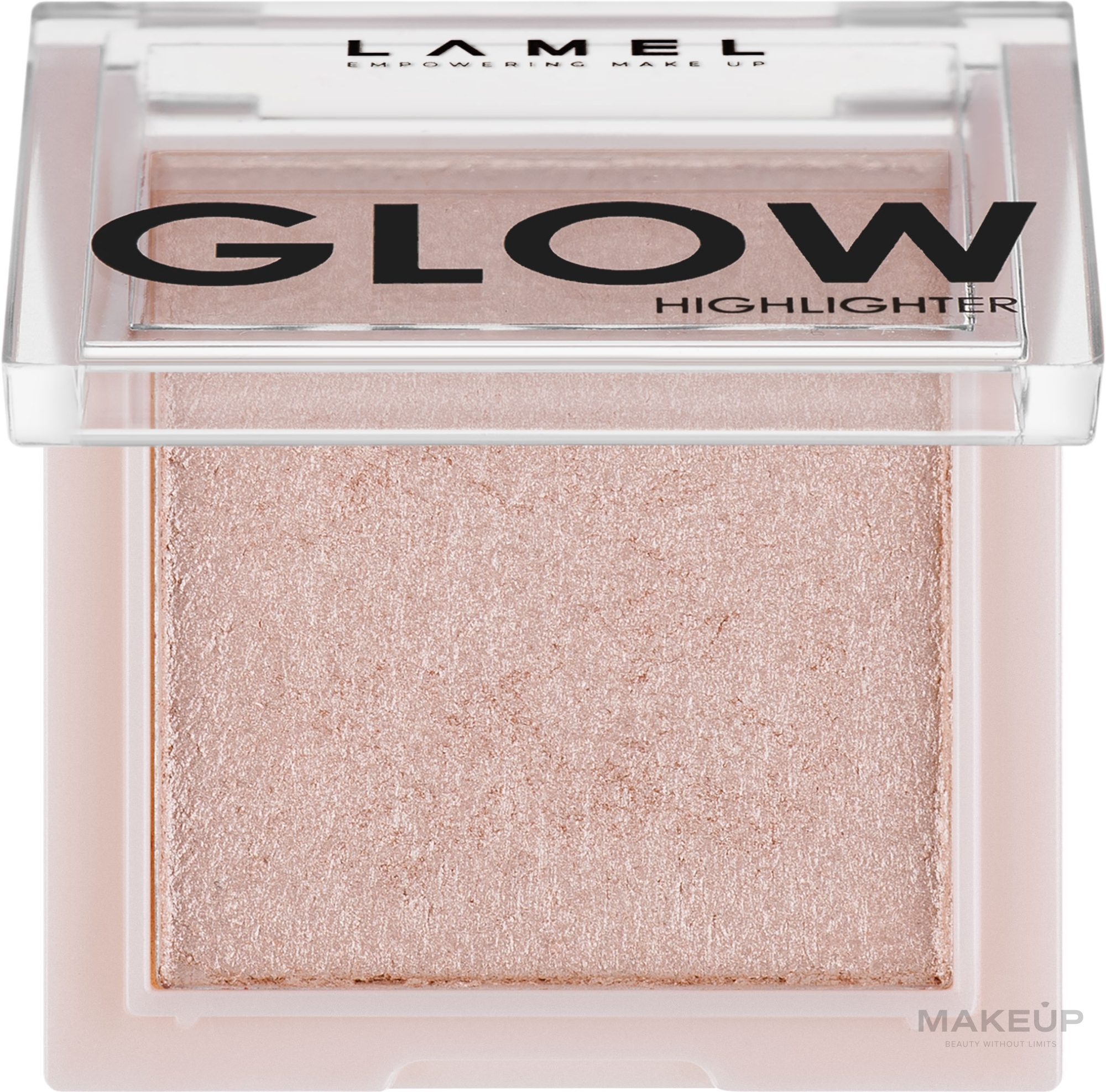 Rozświetlacz do twarzy - LAMEL Make Up Glow Highlighter — Zdjęcie 401 - Luna
