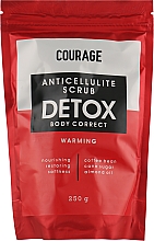 Peeling antycellulitowy do ciała - Courage Anticellulite Scrub Detox Body Correct — Zdjęcie N1