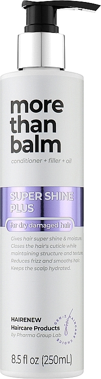 Balsam do włosów 100% lustrzany połysk - Hairenew Super Shine Plus Balm Hair — Zdjęcie N2