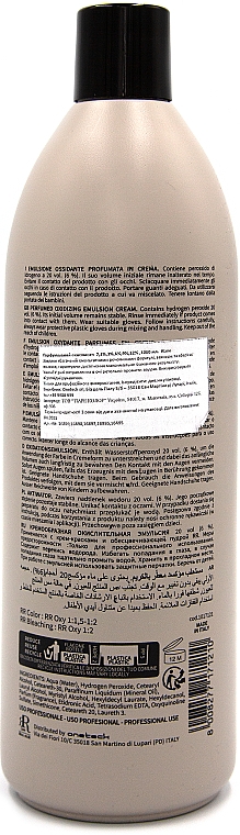 Perfumowana emulsja utleniająca 6% - RR Line Parfymed Ossidante Emulsione Cream 6% 20 Vol — Zdjęcie N3