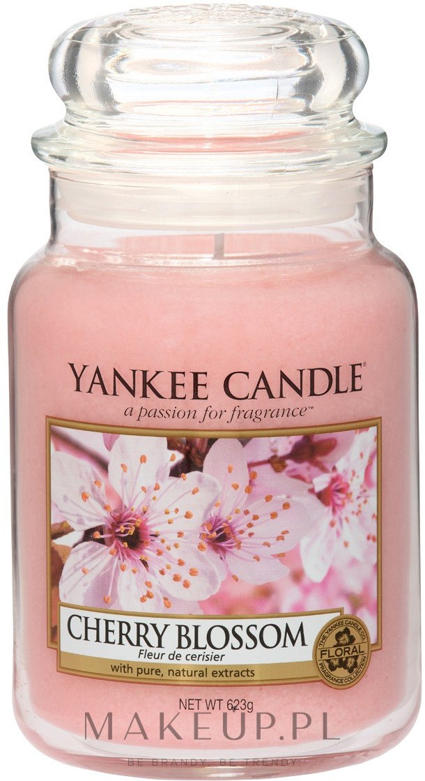 Świeca zapachowa w słoiku - Yankee Candle Cherry Blossom — Zdjęcie 623 g