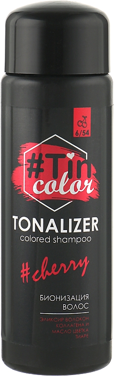Pomarańczowy tonalizer do włosów - Tin Color Colored Shampoo (miniprodukt)