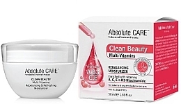 Krem do twarzy - Absolute Care Clean Beauty Multi Vitamins Rebalancing & Moisturizer — Zdjęcie N1