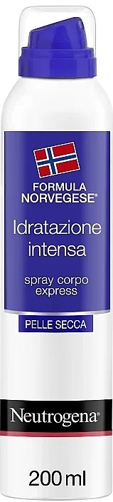 Spray do ciała Ekspresowe głębokie nawilżanie - Neutrogena Norwegian Formula — Zdjęcie N1