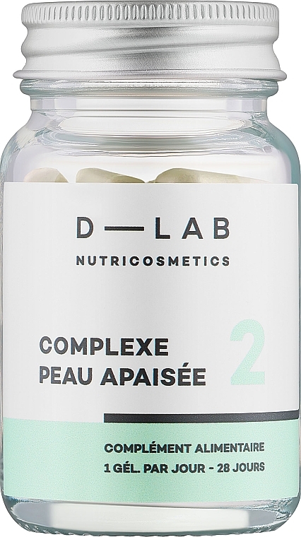 Suplement diety Skin Calming Complex - D-Lab Nutricosmetics Skin Calming Complex — Zdjęcie N1